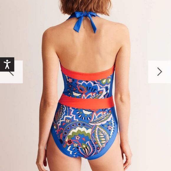 NWT BODEN Santorini one Piece Bathing Suit 8 - Picture 2 of 10
